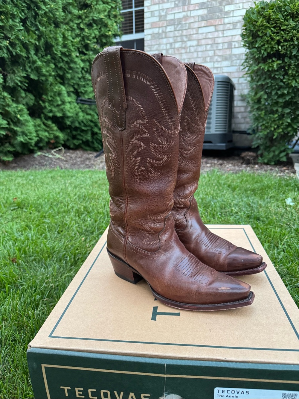 Tecovas The Annie Leather Western Boots - Picture 2 of 3